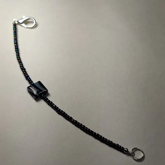 Botswana Agate & Seed Bead Handmade Bracelet - Picture 3 of 9